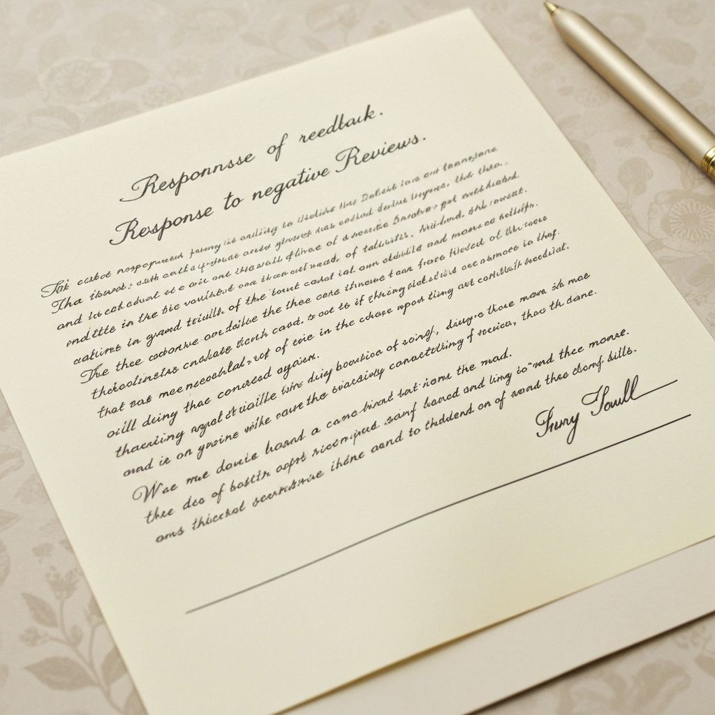 How to Respond to Negative Reviews Professionally